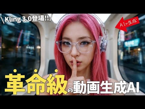 【Kling3.0の使い方】リアル系・アニメ系・3D系でAI動画生成して比較してみた.