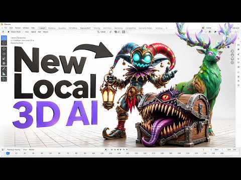 New Local 3D AI Generator Is Pixel-Perfect — Pixal3D (Open Weights)