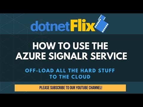How to use the Azure SignalR Service
