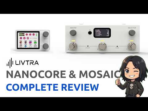 【約7,000円】AliExpressで話題の超小型マルチLIVTRA「NanoCore」「MOSAIC」を徹底比較！