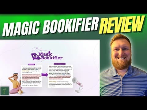 Magic Bookifier Review: Create Ebooks from your Videos, Podcasts, etc