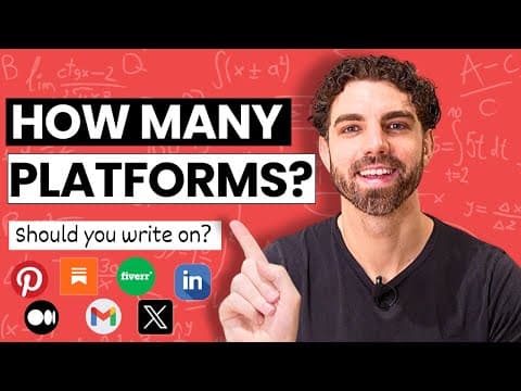 How Many Platforms Should You Write On? | Make Money as a Writer