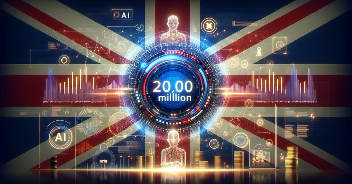 英国が世界をリードするAIスーパーコンピューターに2億ポンドを投資
