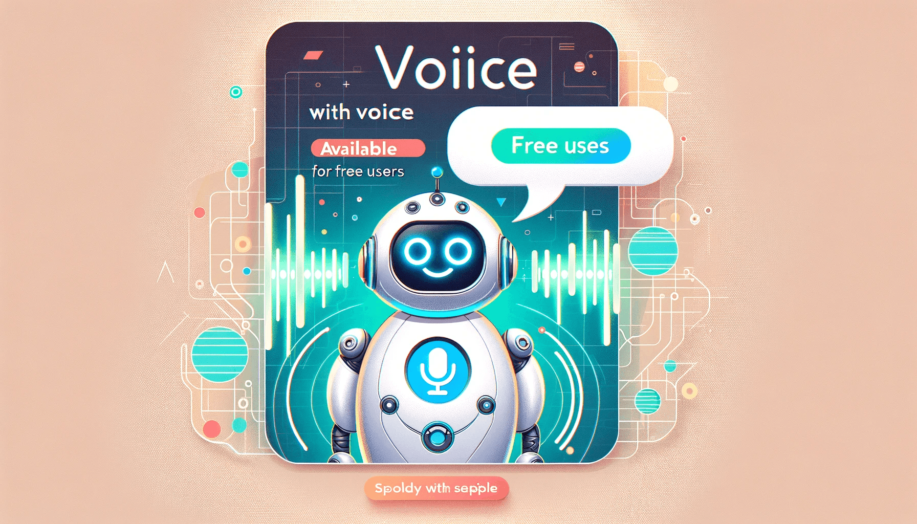 「ChatGPT with voice」無償ユーザー向け開放 – AI音声対話の新時代