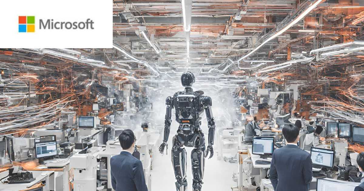 マイクロソフト、日本の生成AI基盤強化に4400億円投資|AI研究拠点も新設