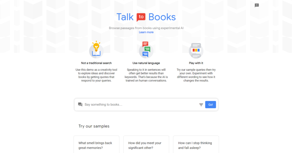Talk-to-Books