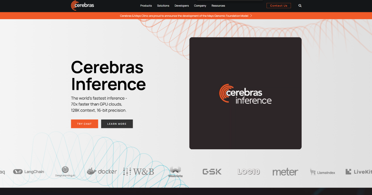 Cerebras Inference